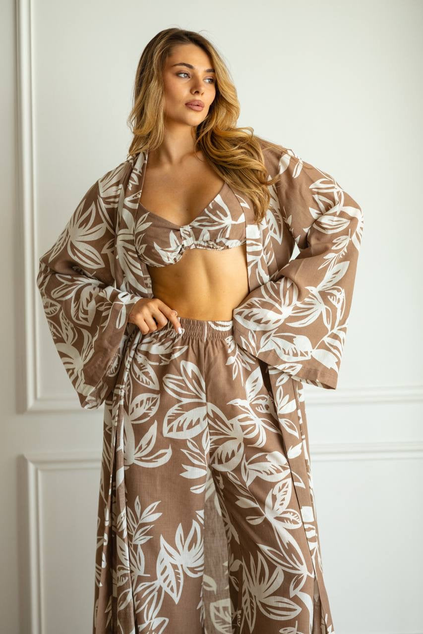Cassandra Linen Resort Set