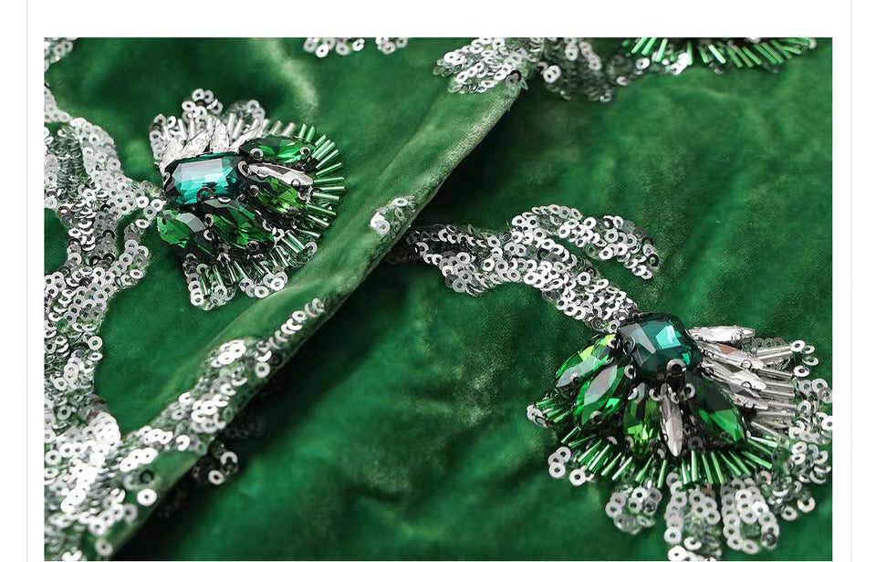 Embellished Velvet Jacket