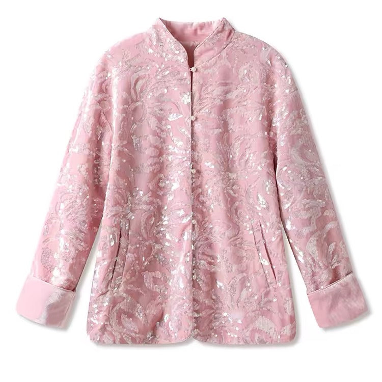 Sequin Embellished Jacket