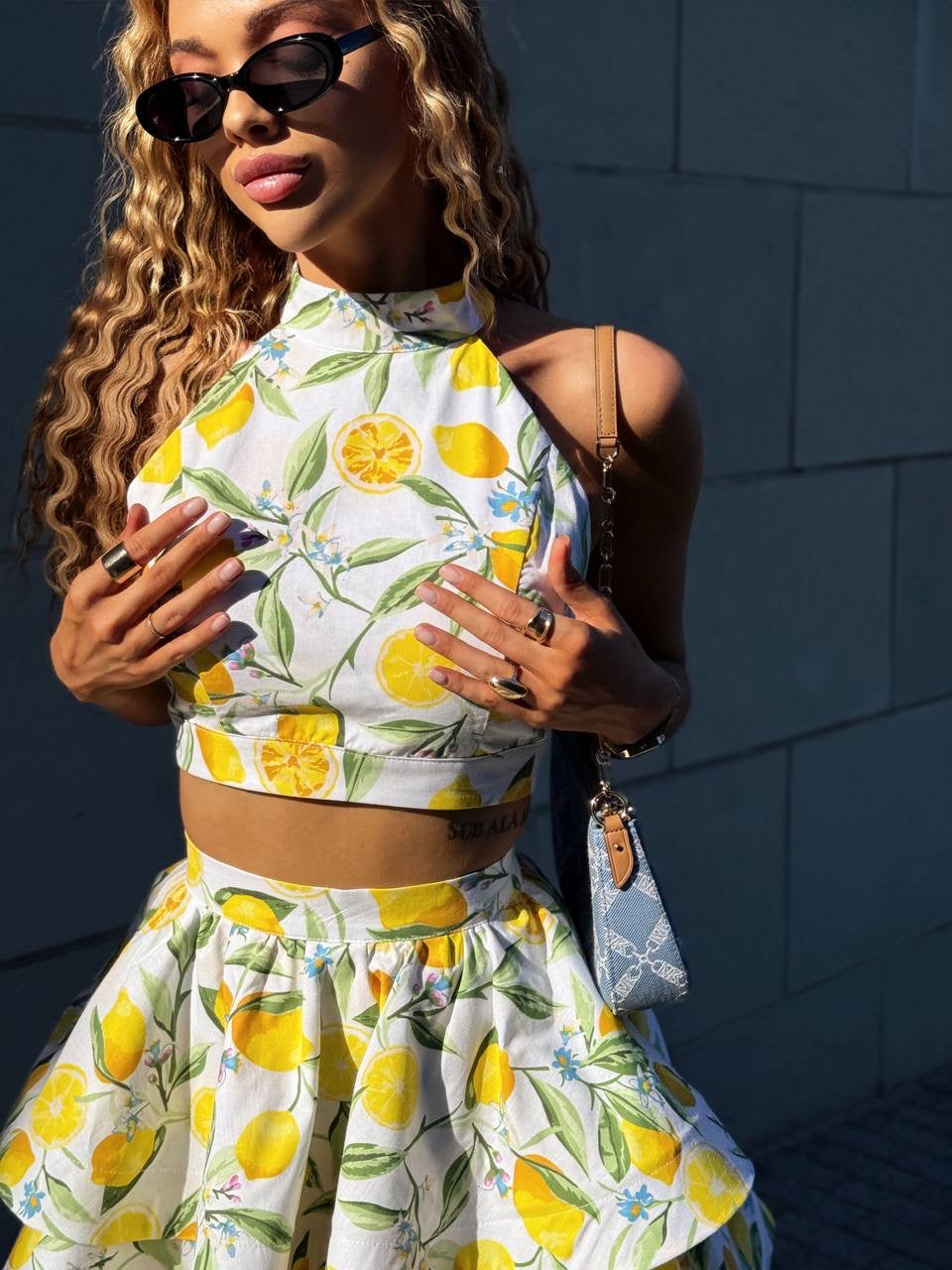 Jasmine Set Lemon Print