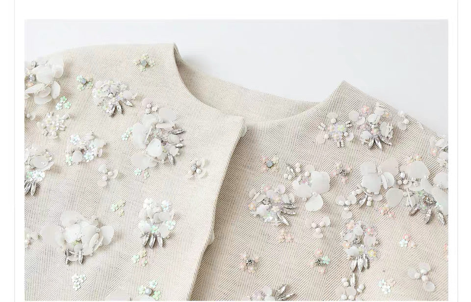 Embellished Floral Jacket