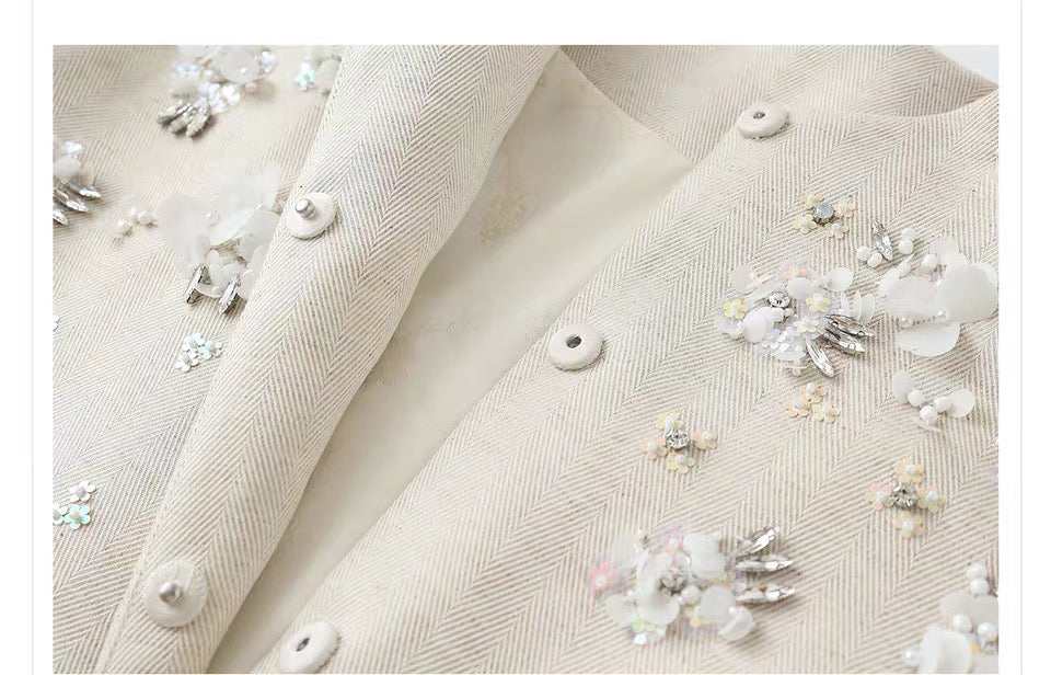 Embellished Floral Jacket