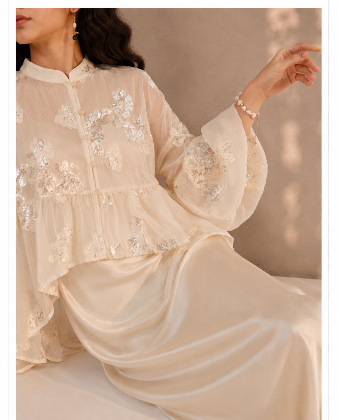 Jasmine Sequin Kimono