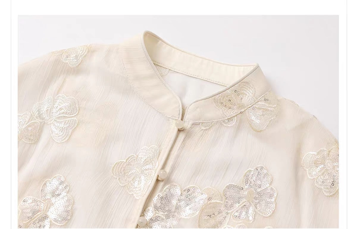 Jasmine Sequin Kimono