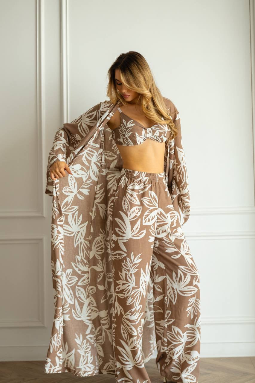 Cassandra Linen Resort Set