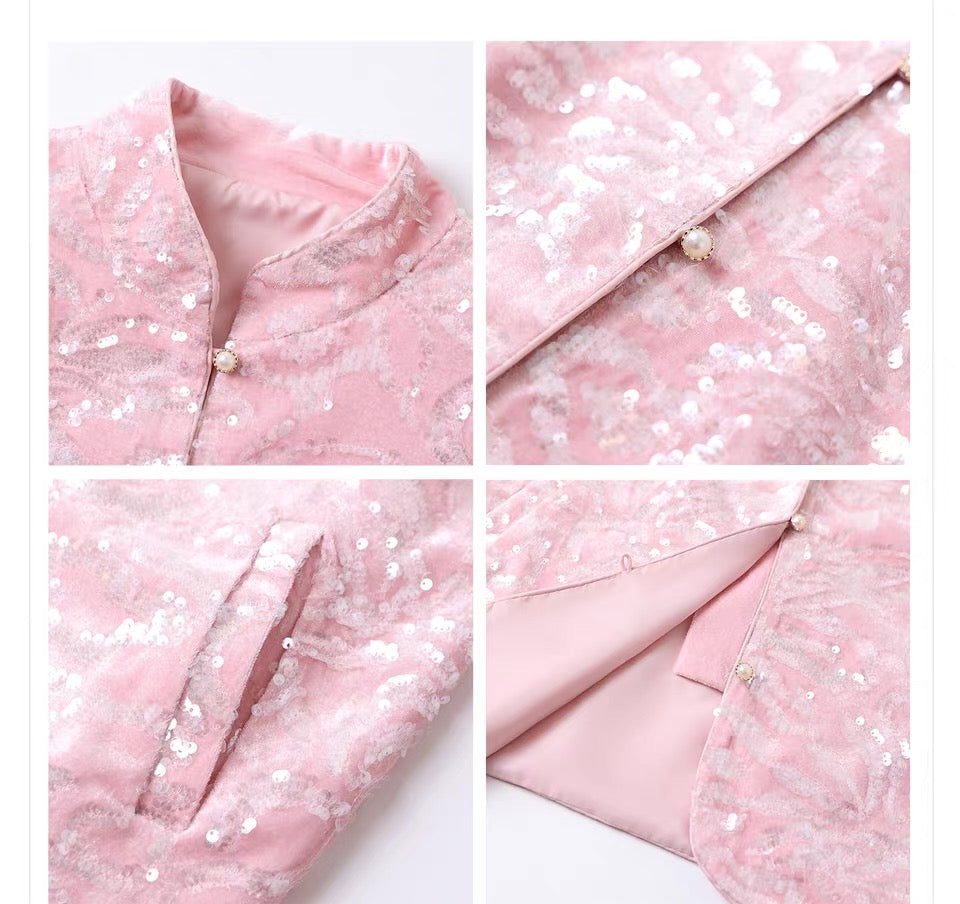 Sequin Embellished Jacket