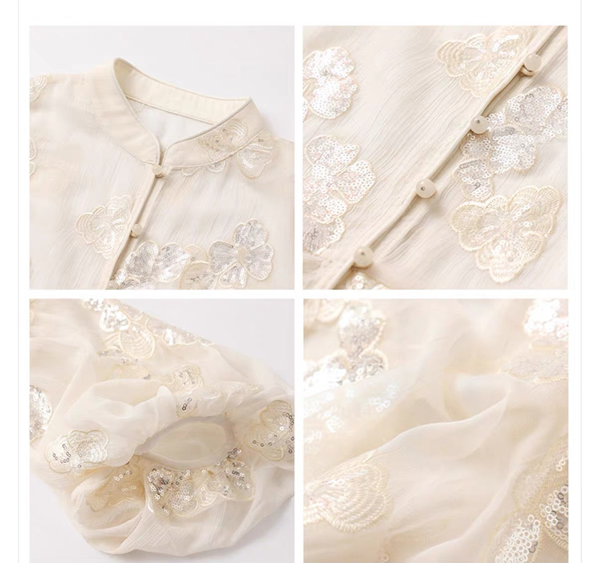 Jasmine Sequin Kimono