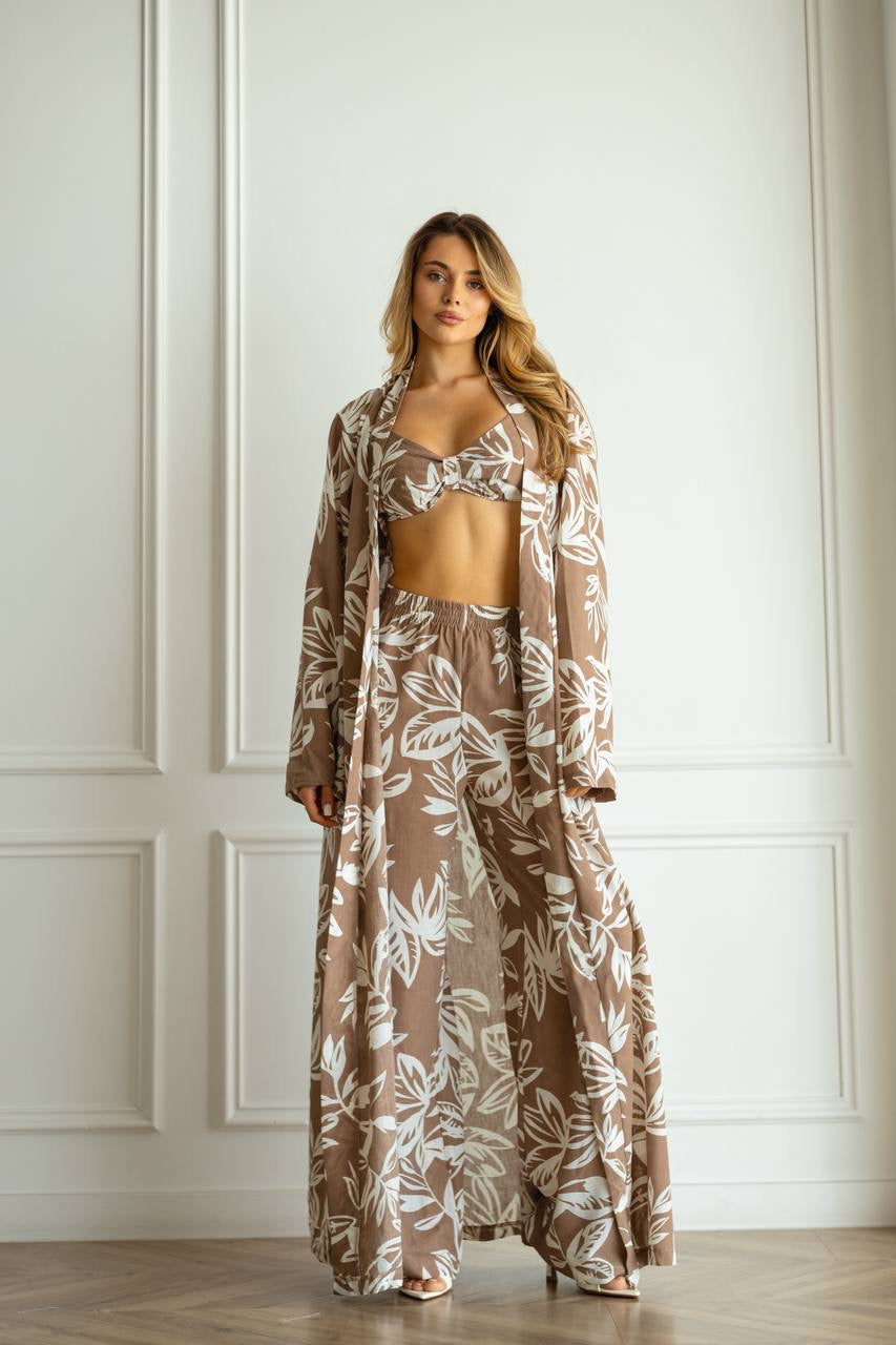 Cassandra Linen Resort Set