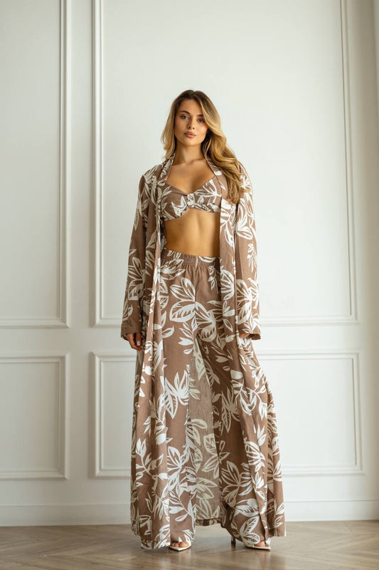 Cassandra Linen Resort Set