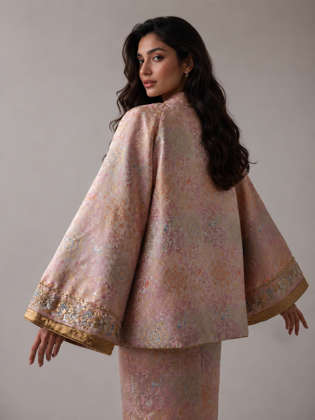 Camellia Kimono Blush