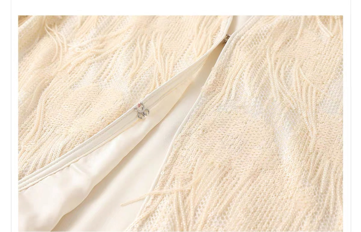 Embellished Fringe Jacket