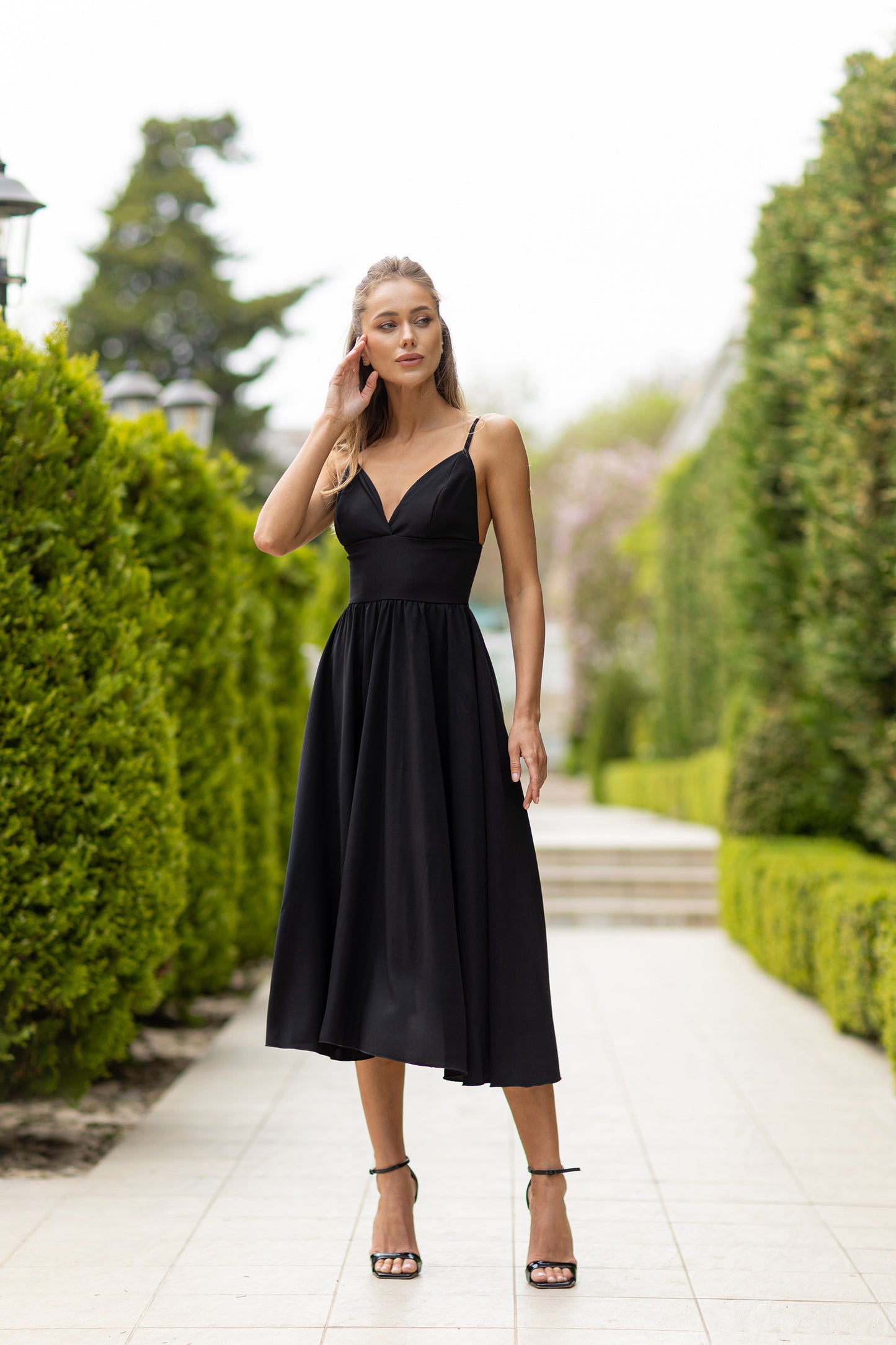 Selene Flow Midi Dress