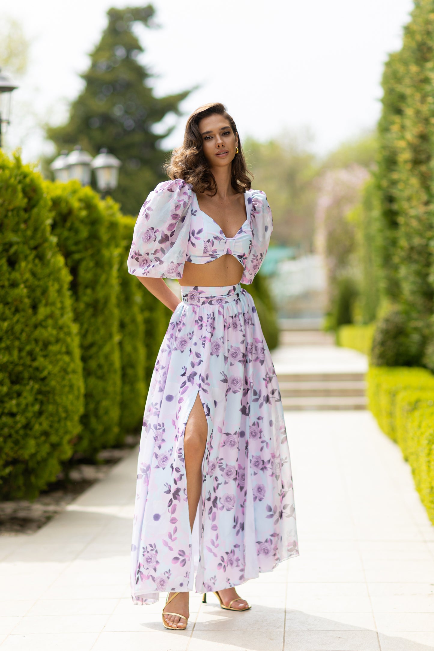 Rosalie Bloom Skirt Set