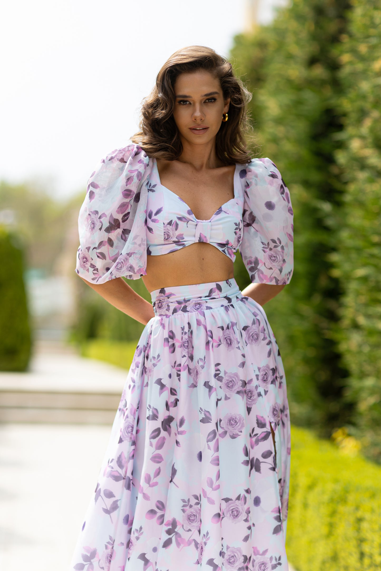 Rosalie Bloom Skirt Set