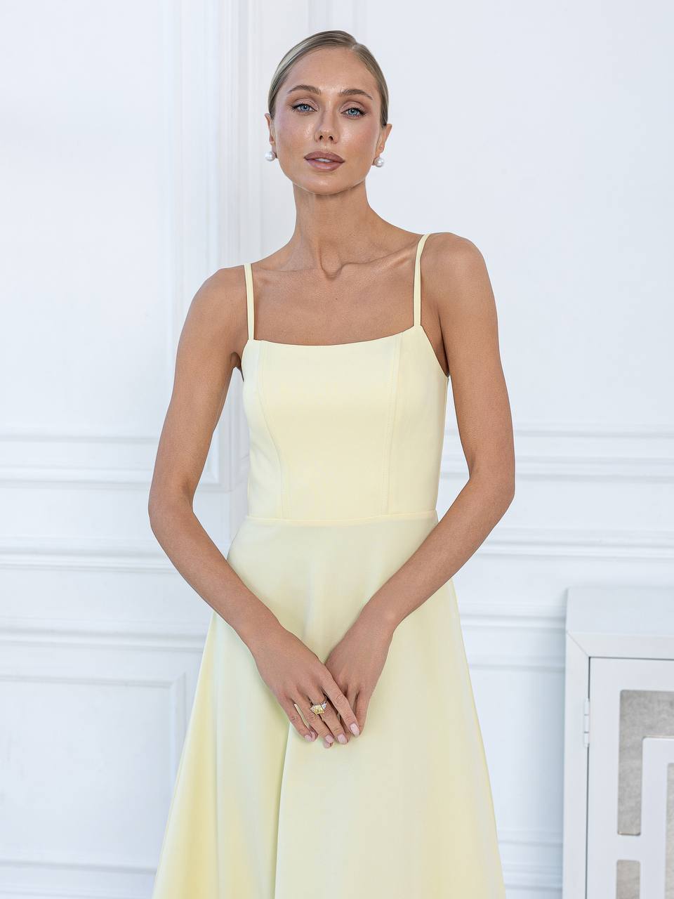 Swan Midi Dress