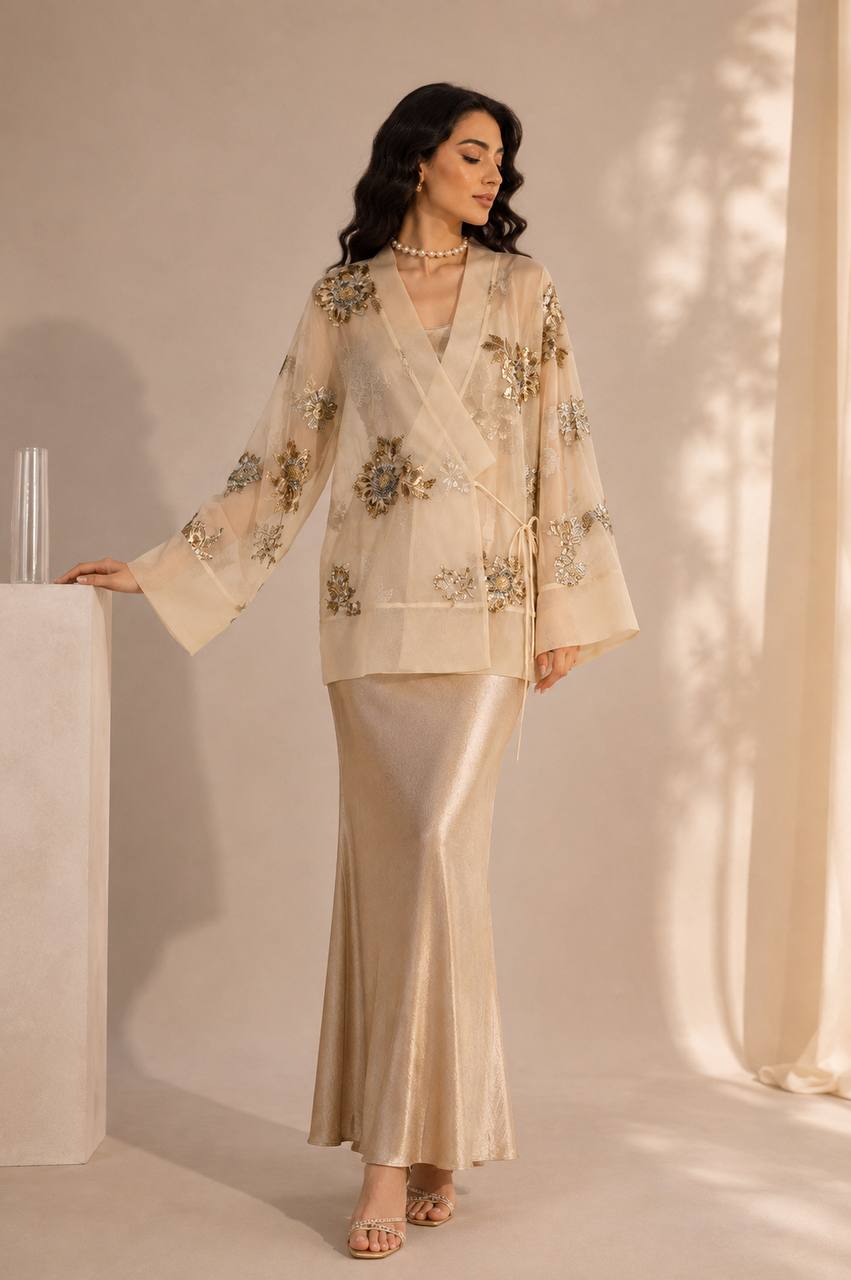 Elara Embellished Kimono
