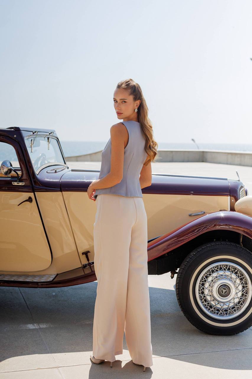 Amara Tailored Palazzo Pants