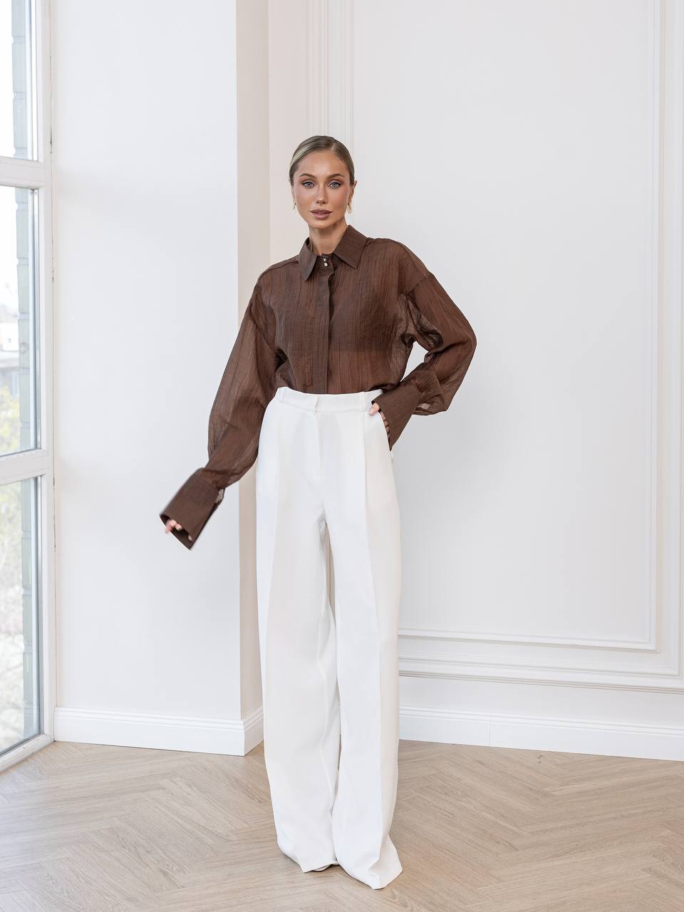 Amara Tailored Palazzo Pants