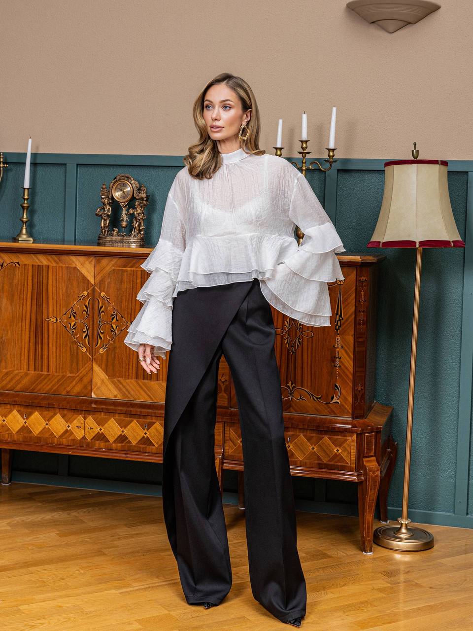 Amara Tailored Palazzo Pants