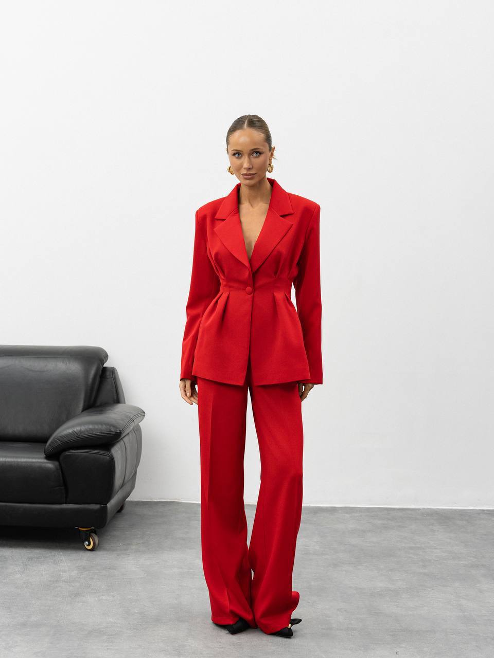 Elara Tailored Waist Suit