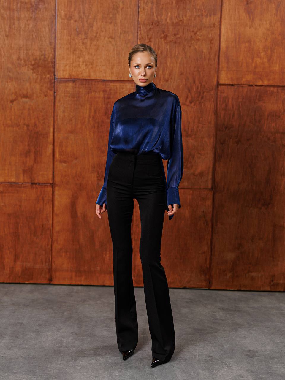 Aurelia Sheer Organza Blouse
