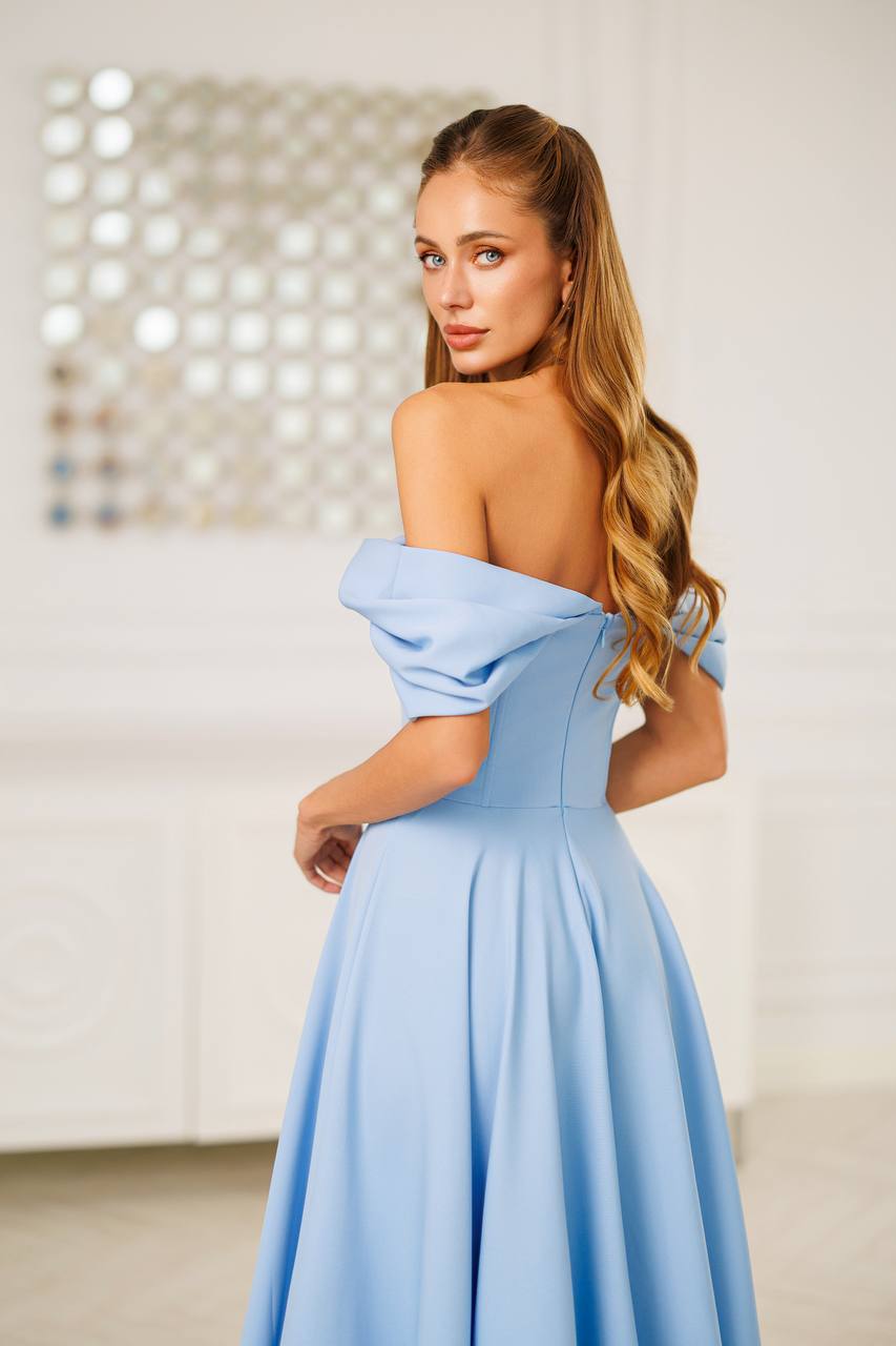 Jane Off-Shoulder Midi Dress