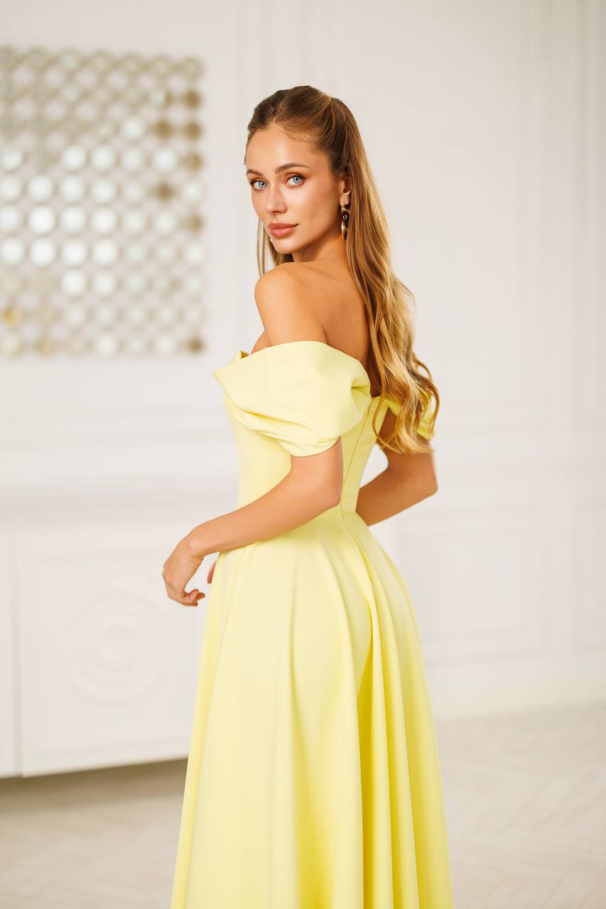 Jane Off-Shoulder Midi Dress