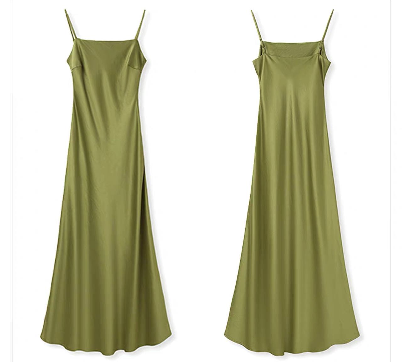 Liora Satin Maxi Dress