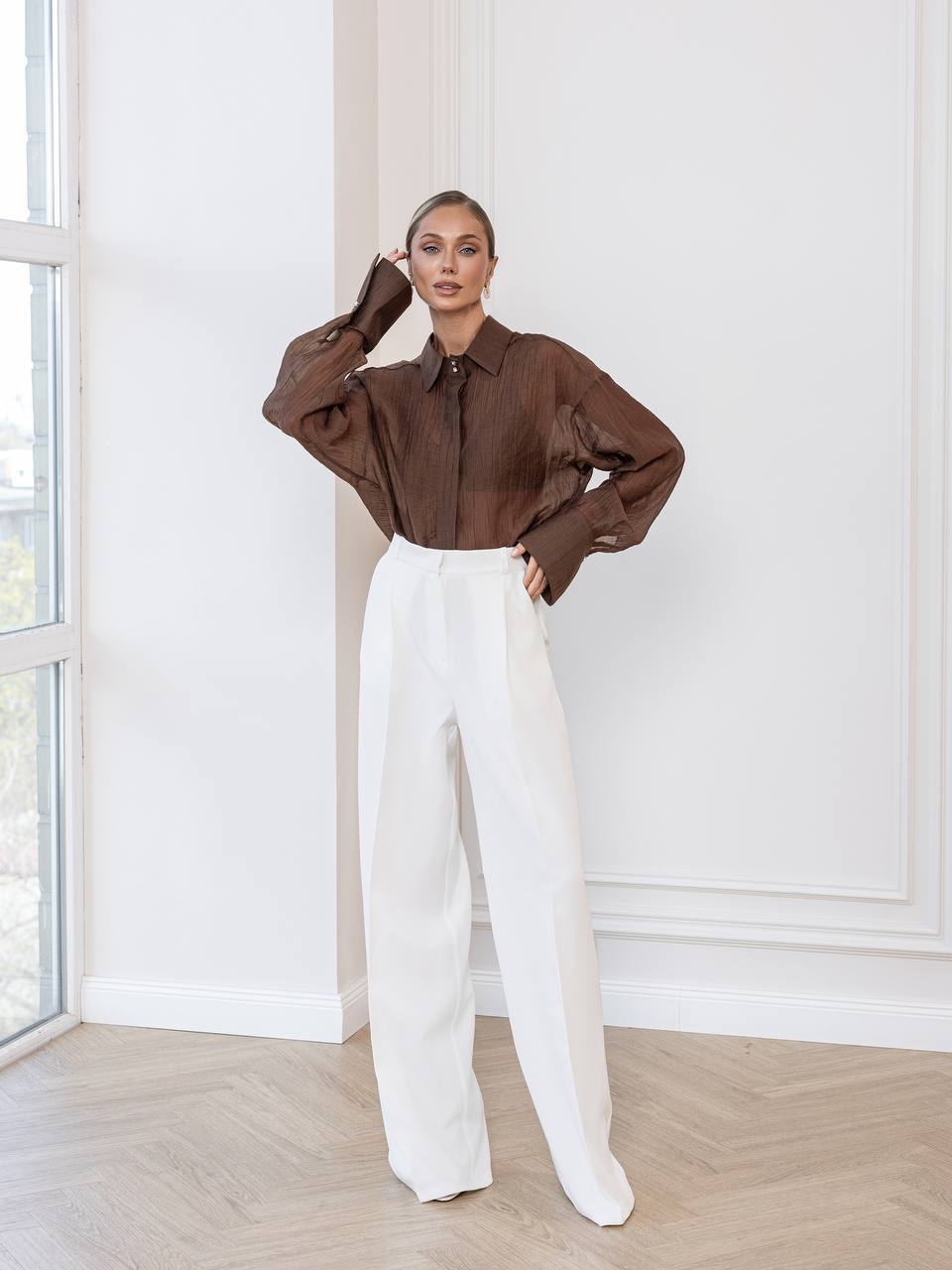 Amara Tailored Palazzo Pants