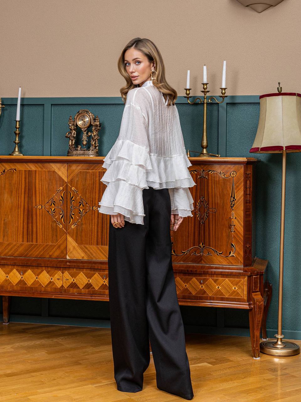 Amara Tailored Palazzo Pants