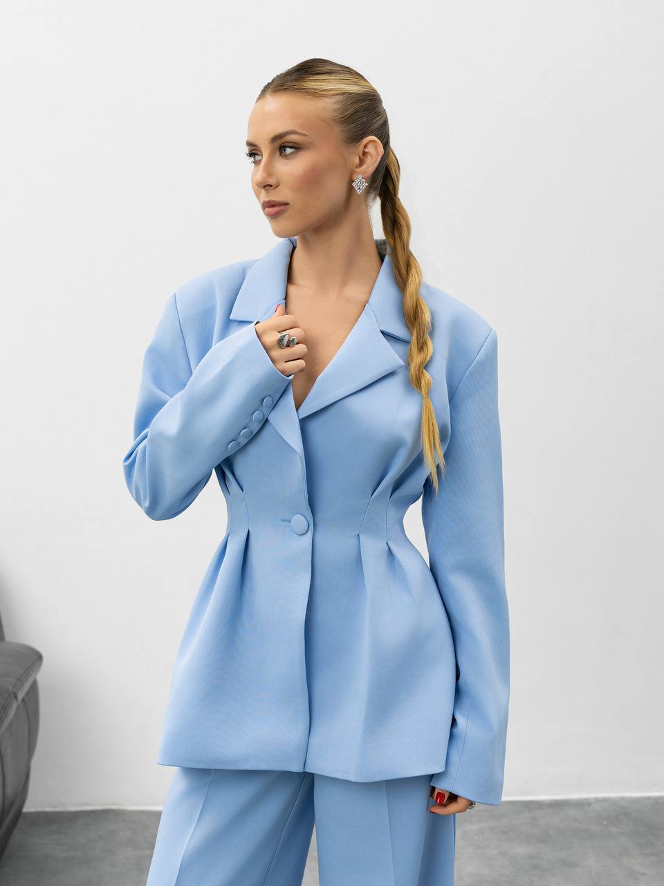 Elara Tailored Waist Suit