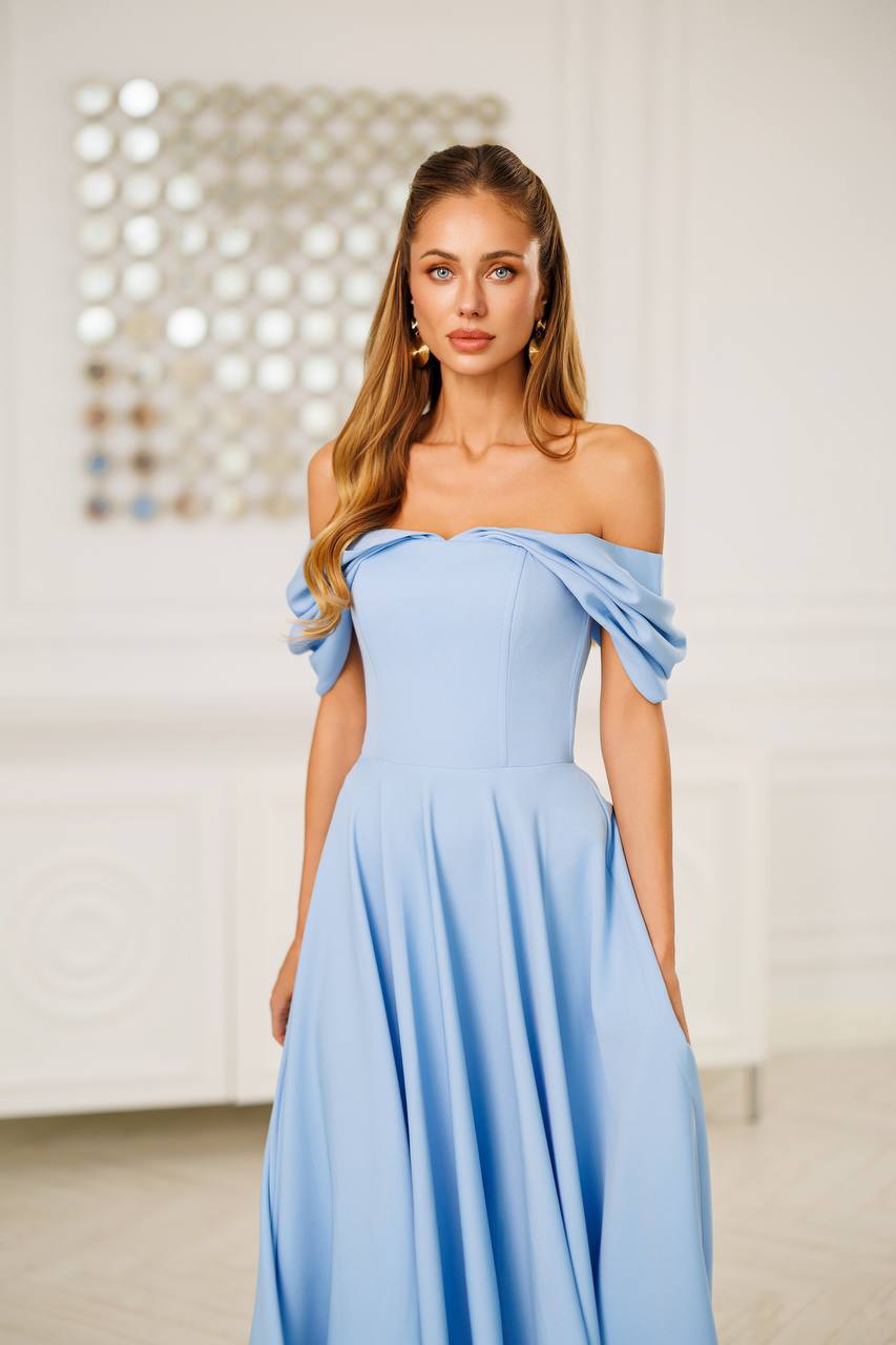 Jane Off-Shoulder Midi Dress