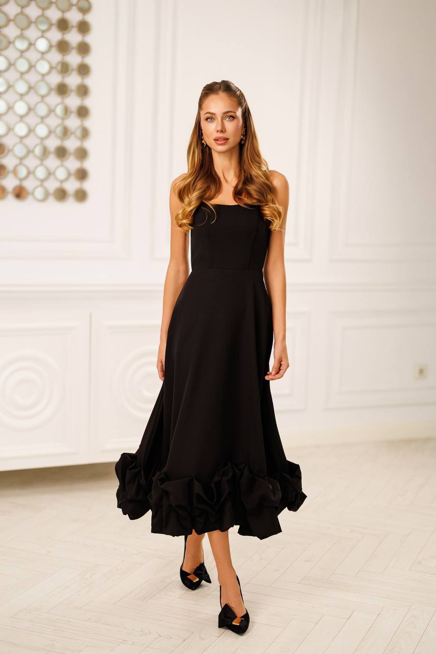Swan Midi Dress