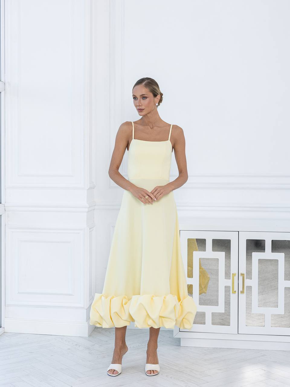Swan Midi Dress
