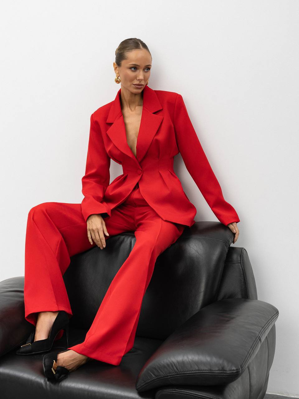 Elara Tailored Waist Suit