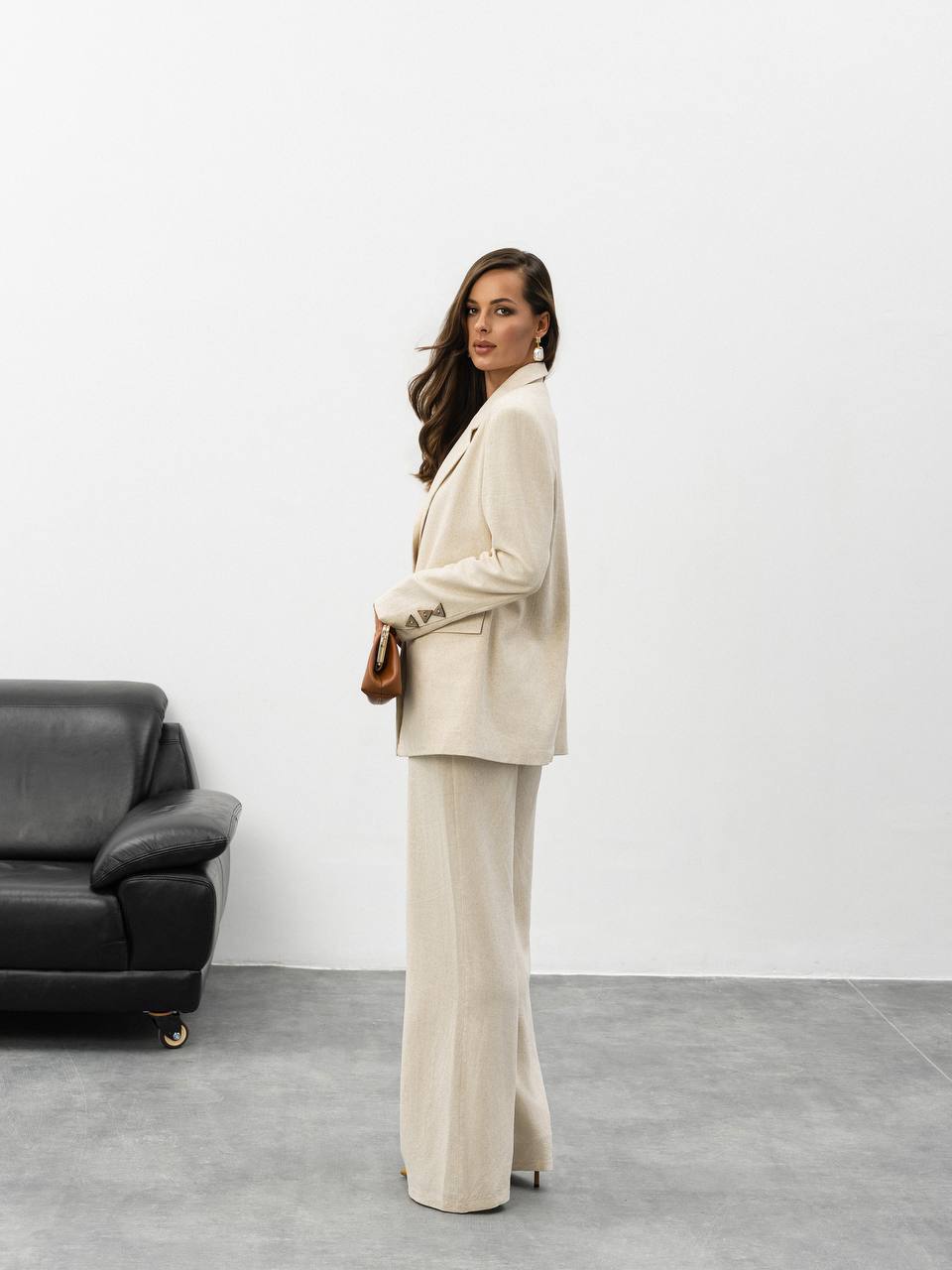 Amara Linen Tailored Suit
