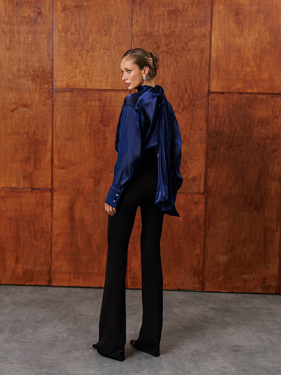 Aurelia Sheer Organza Blouse