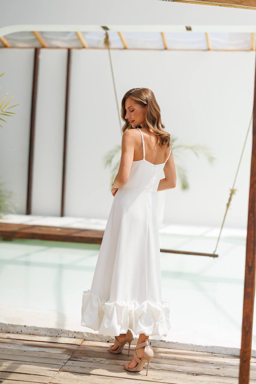 Swan Midi Dress