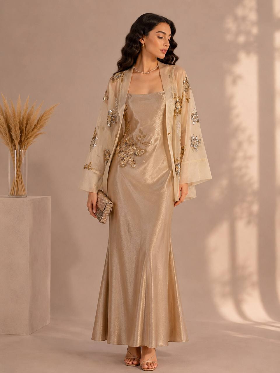 Elara Embellished Kimono