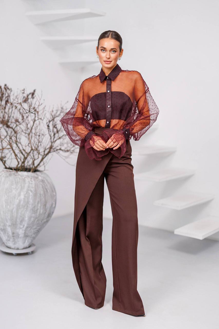 Amara Tailored Palazzo Pants