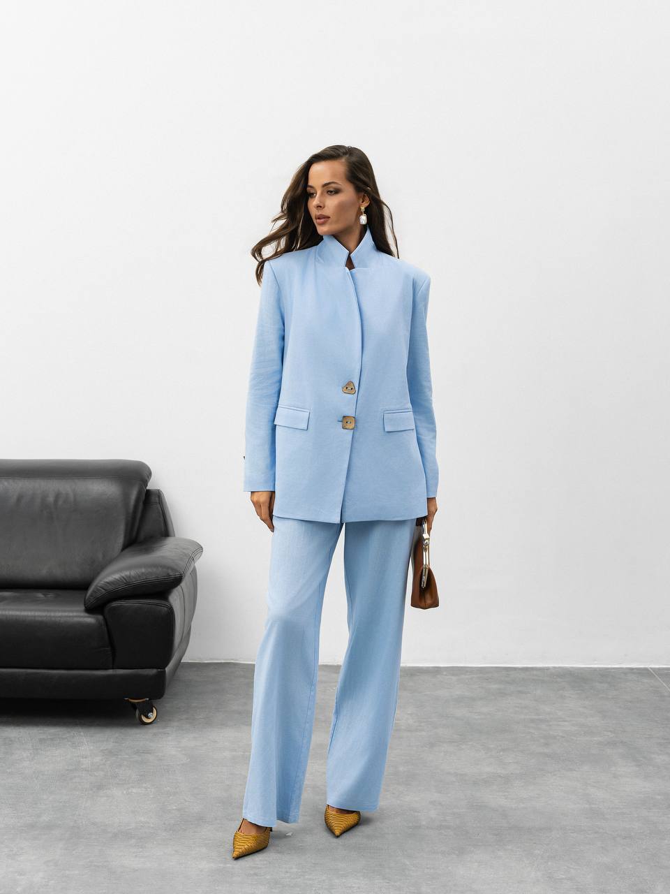 Amara Linen Tailored Suit
