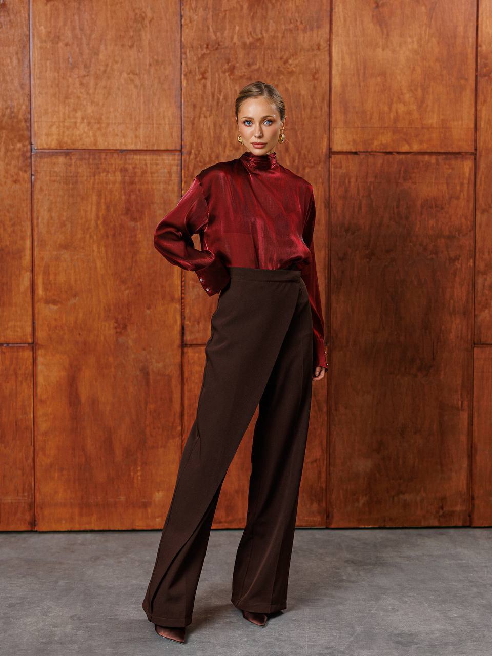 Aurelia Sheer Organza Blouse