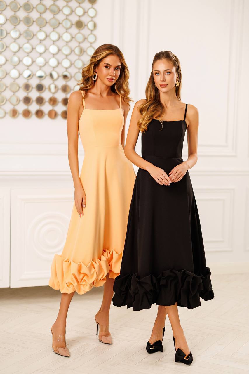 Swan Midi Dress