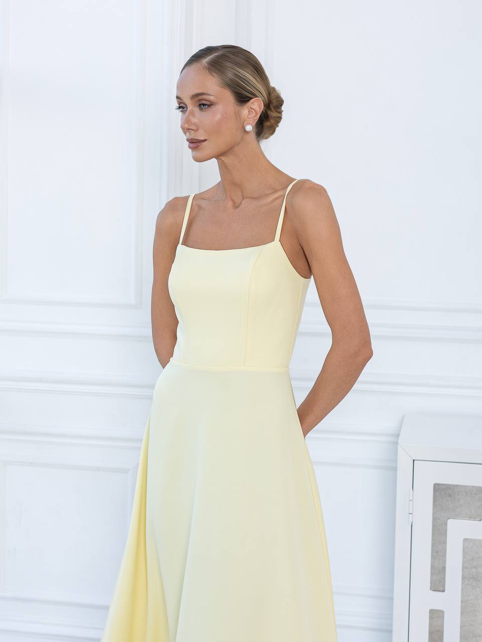 Swan Midi Dress