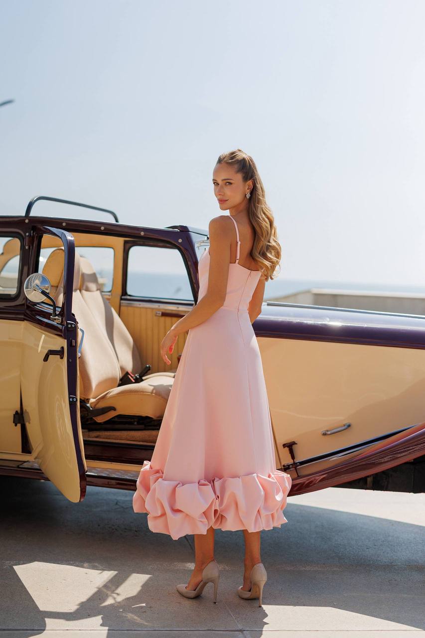 Swan Midi Dress