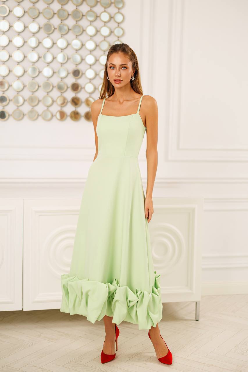 Swan Midi Dress