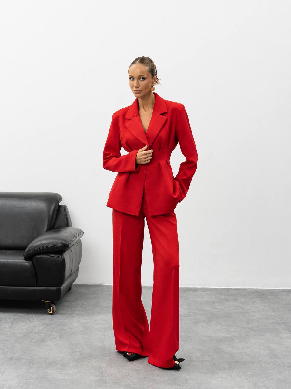 Elara Tailored Waist Suit