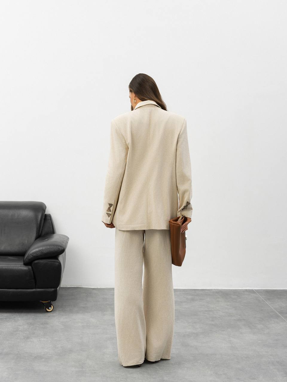 Amara Linen Tailored Suit