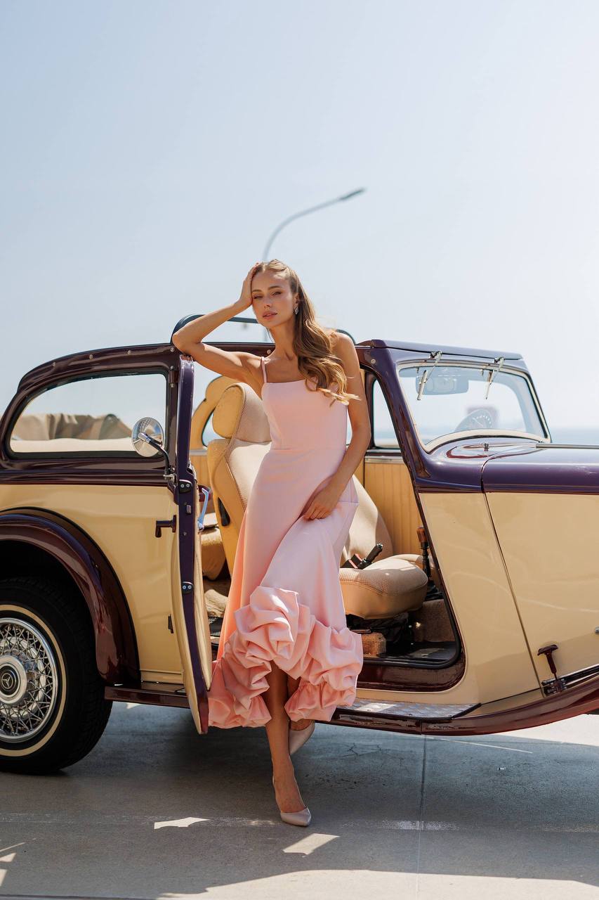 Swan Midi Dress