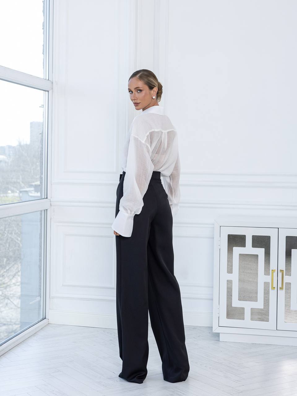 Elise Tencel Oversized Shirt